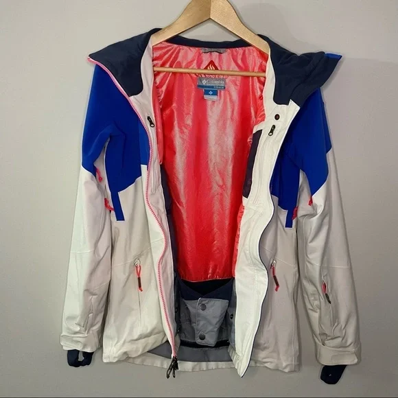 Columbia Titanium CSC Mogul Omni-Tech Womens Jacket Size S - Picture 3 of 12